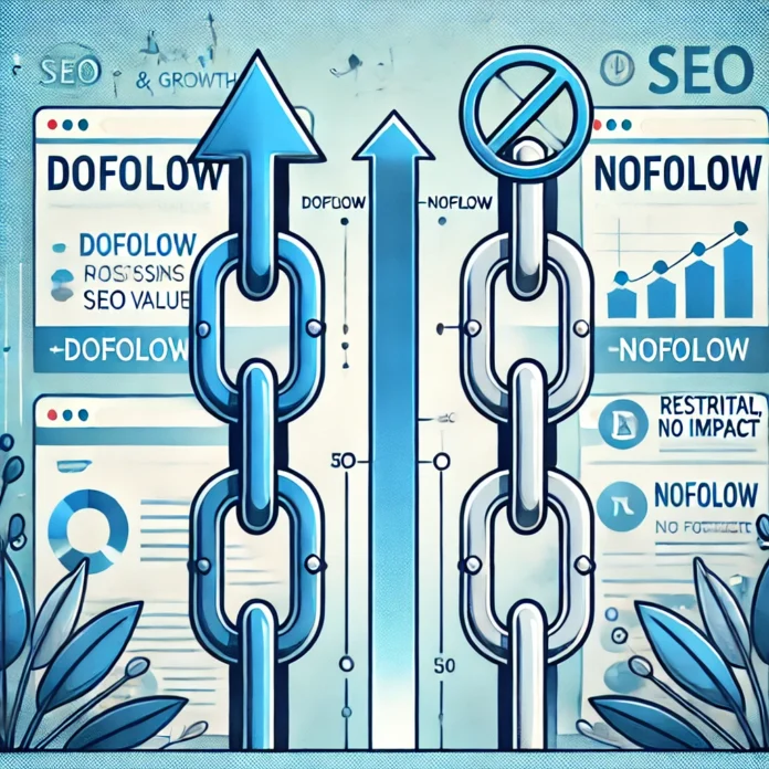 Difference between dofollow and nofollow links